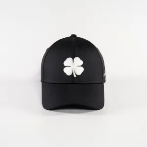 Black Clover Black Cap with White Clover