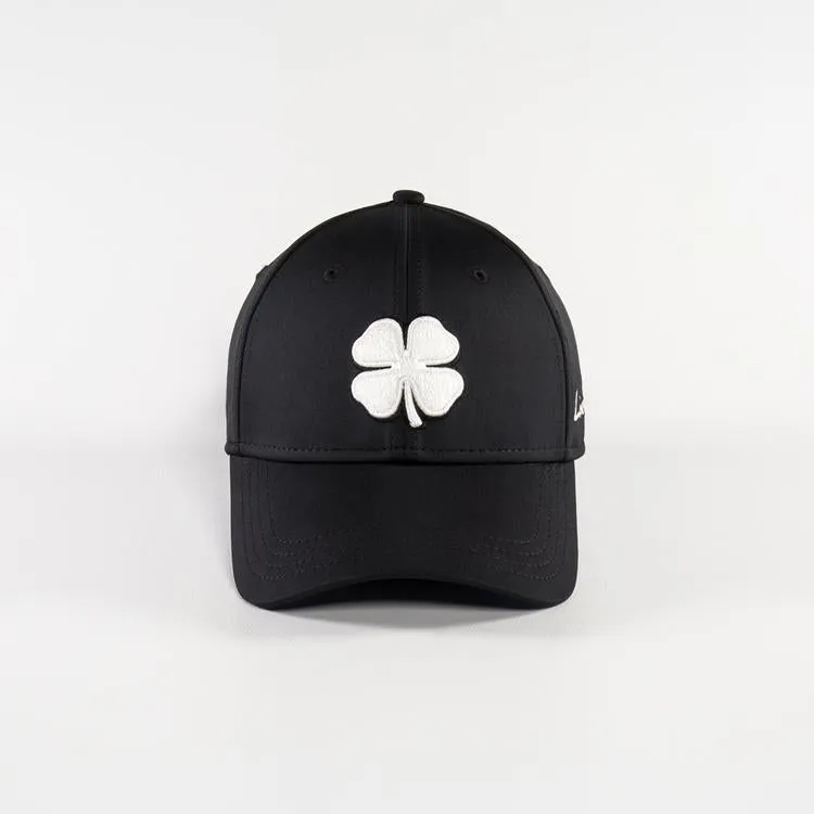 Black Clover Black Cap with White Clover