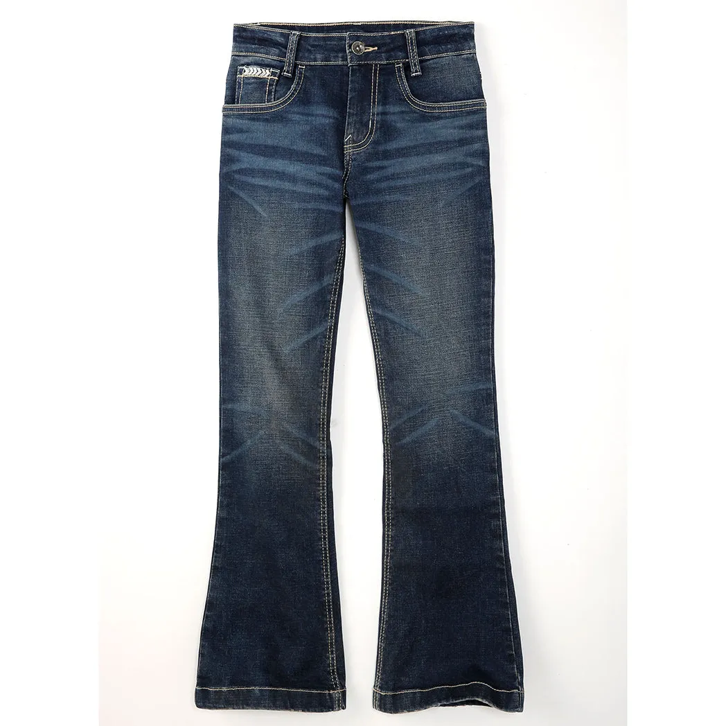 Cruel Girl Violet Mid Rinse Jean
