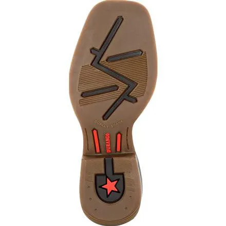 Durango Little Kid's Chestnut and Red Square Toe Boot