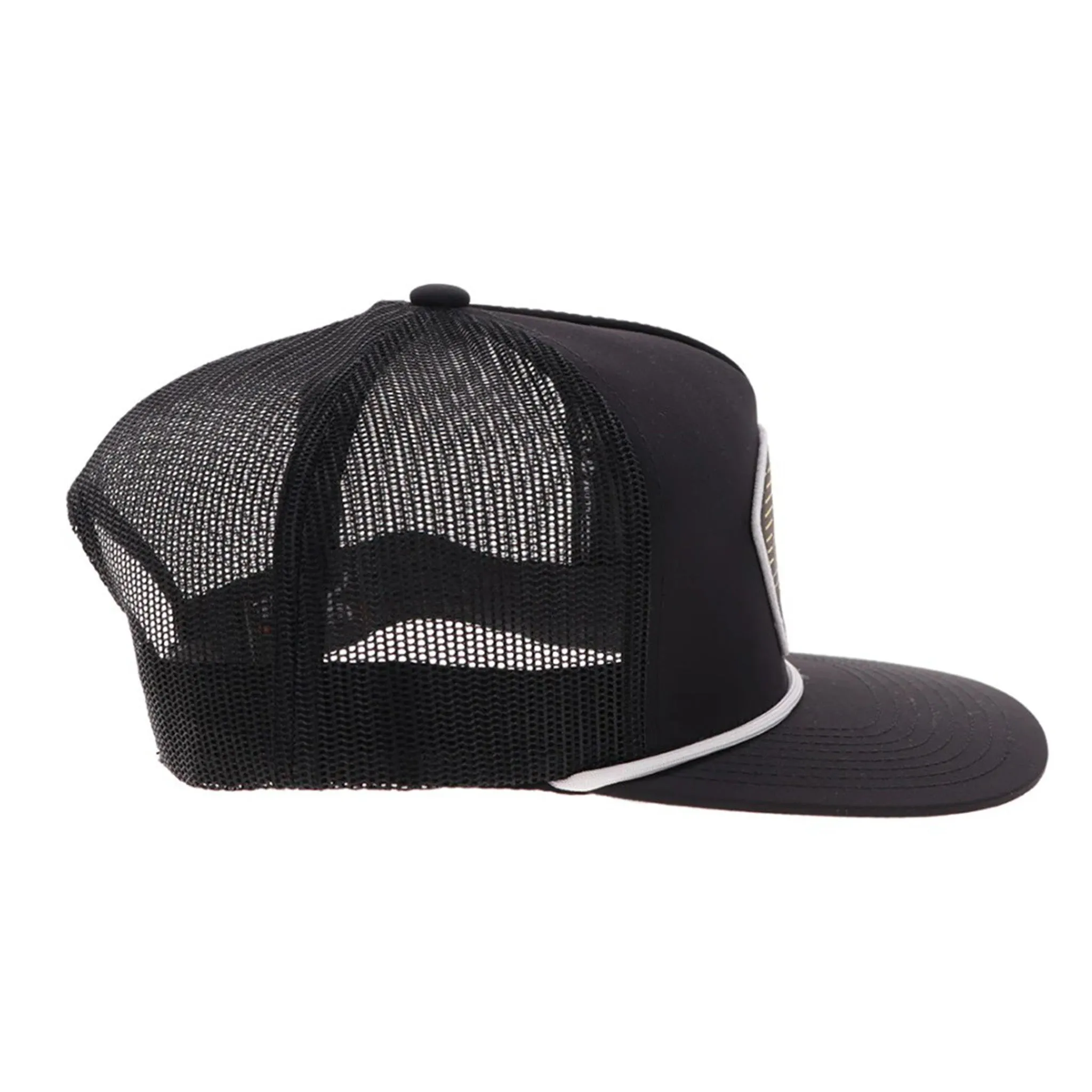 Hooey "Punchy" Black Patch Cap