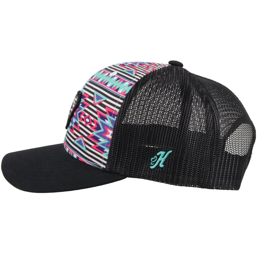 Hooey Rope Like a Girl Purple and Pink Cap