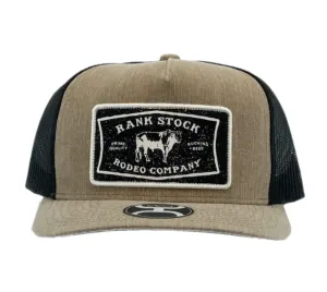 Hooey Rust Rank Stock cap