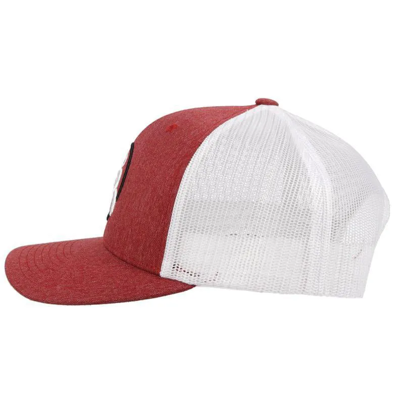 Hooey Youth Strap Red & White Cap