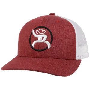Hooey Youth Strap Red & White Cap