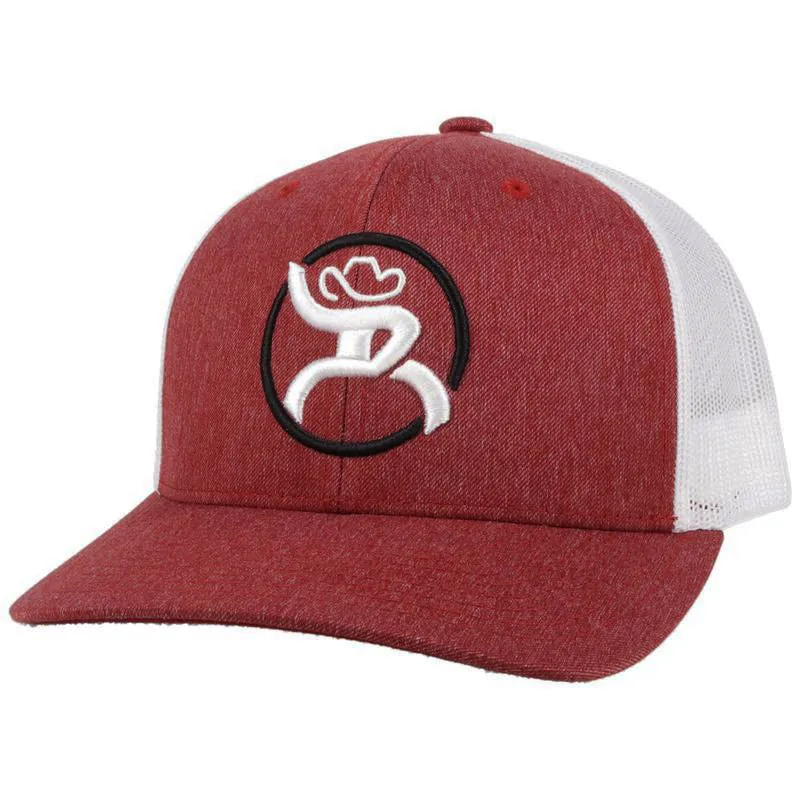 Hooey Youth Strap Red & White Cap