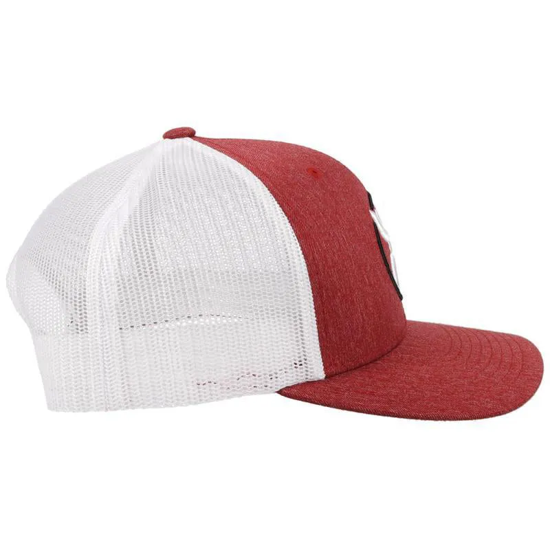 Hooey Youth Strap Red & White Cap