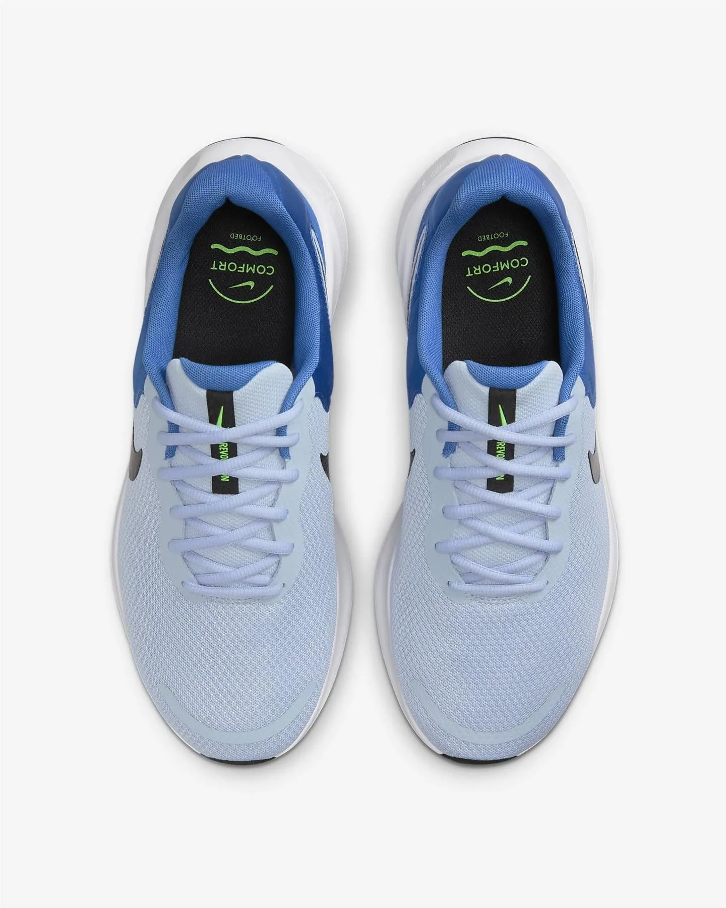 Men's Wide Fit Nike FB8501-402 Revolution 7 Running Trainers