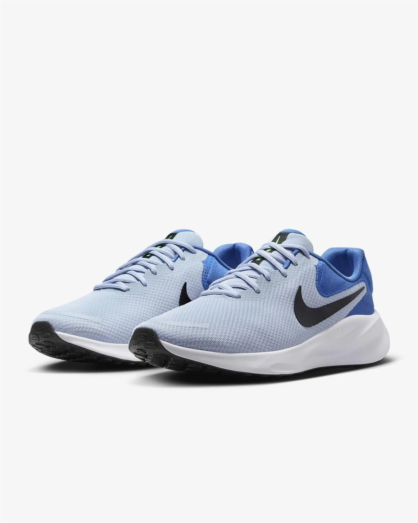 Men's Wide Fit Nike FB8501-402 Revolution 7 Running Trainers