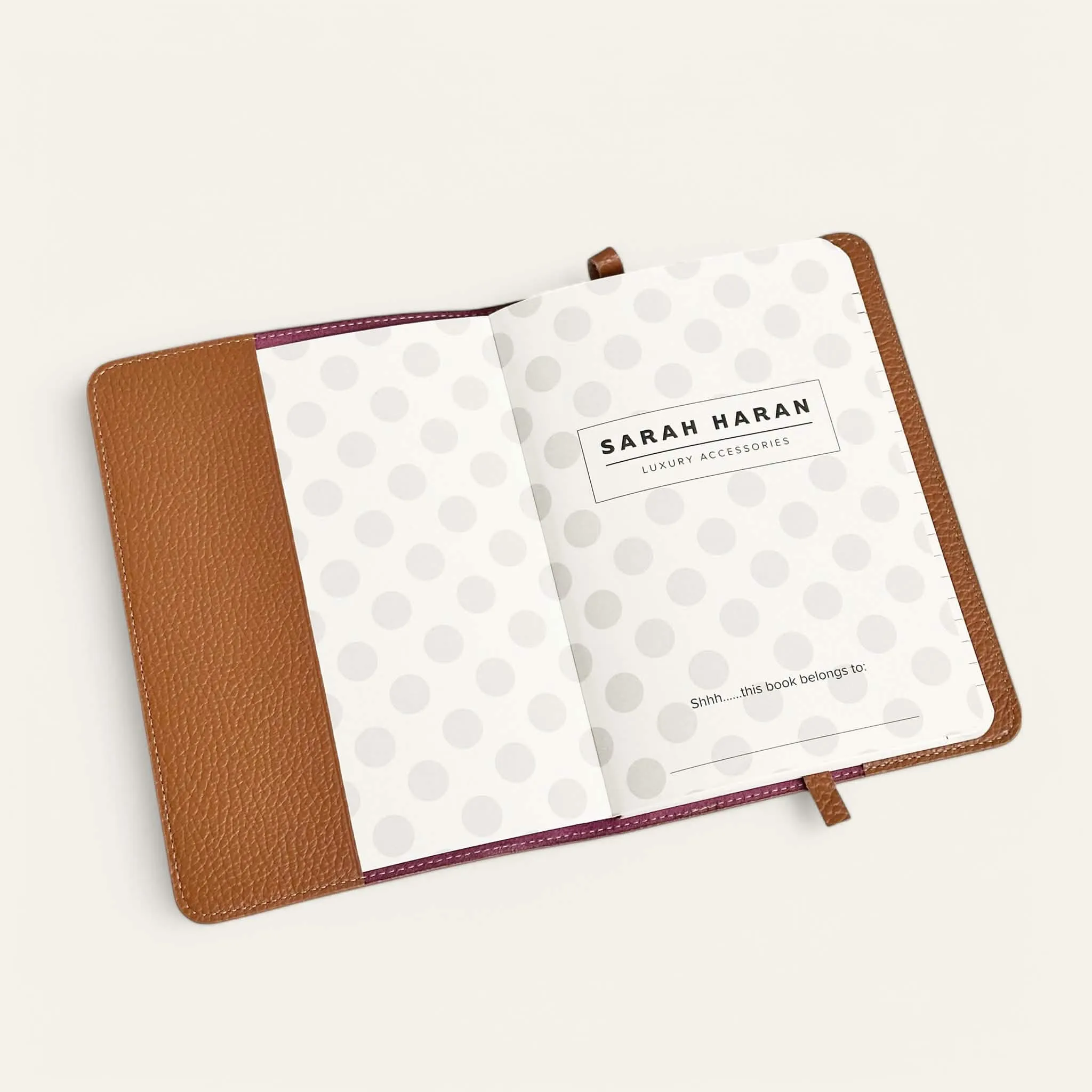 Notebook Leather | Tan