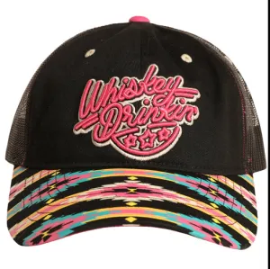 Rock & Roll Whiskey Drinker Aztec Cap