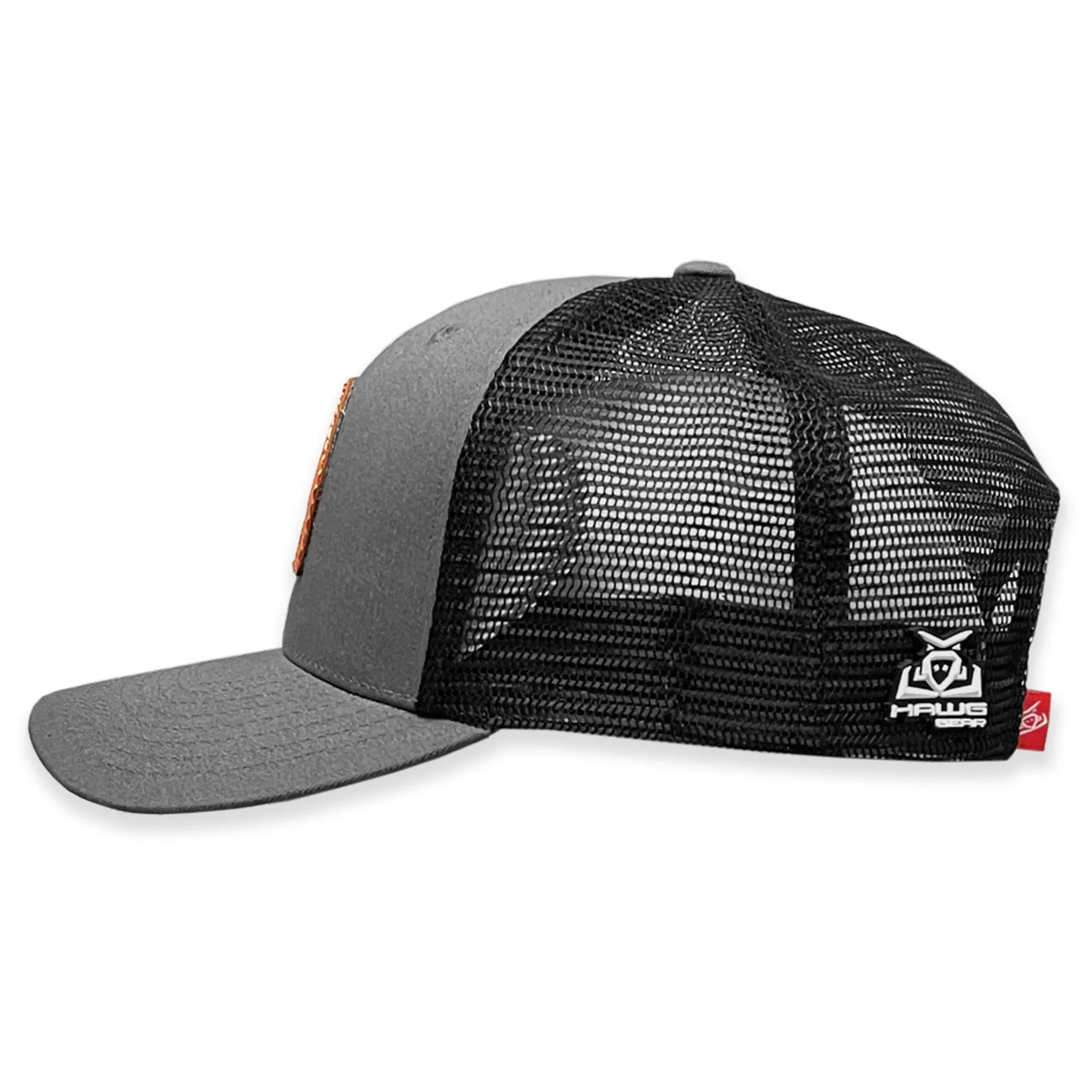 Rope Smart Grey & Black Hawg Gear Cap
