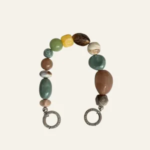 Strap Embellisher | Serengeti with Silver hardware